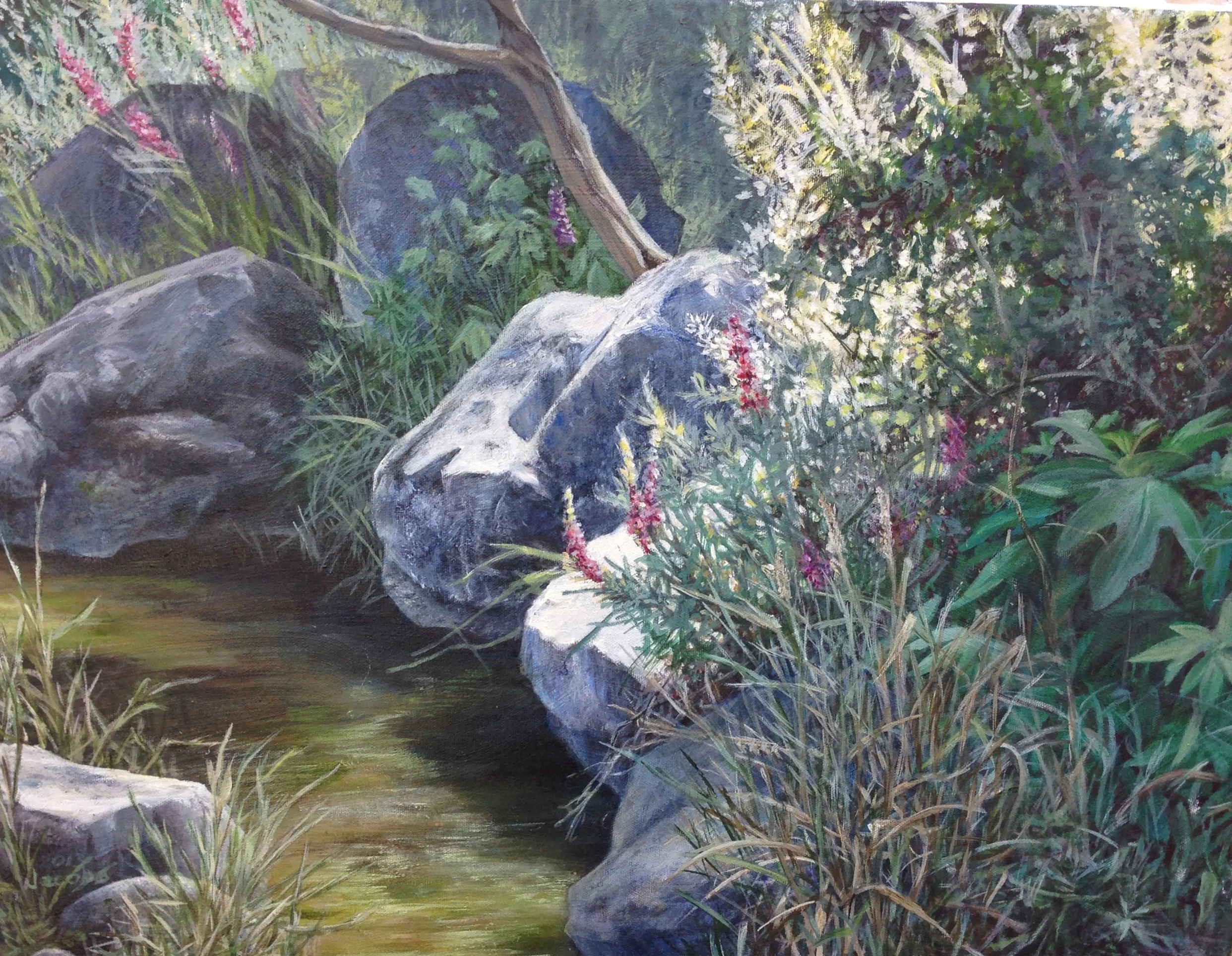 Devil's Den Creek 20"x16"