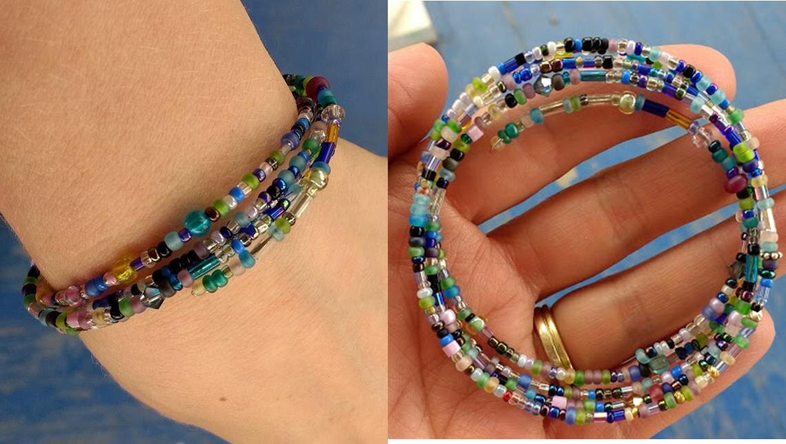 Memory Wire Beaded Bracelet Kit — The Workshop