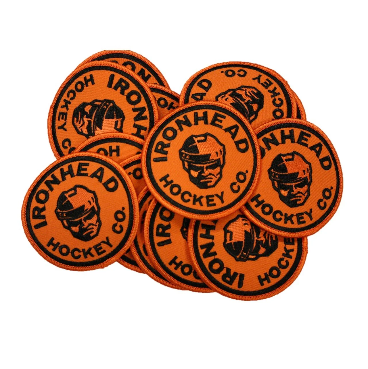 PUCK CENTRE EMBROIDERED PATCH