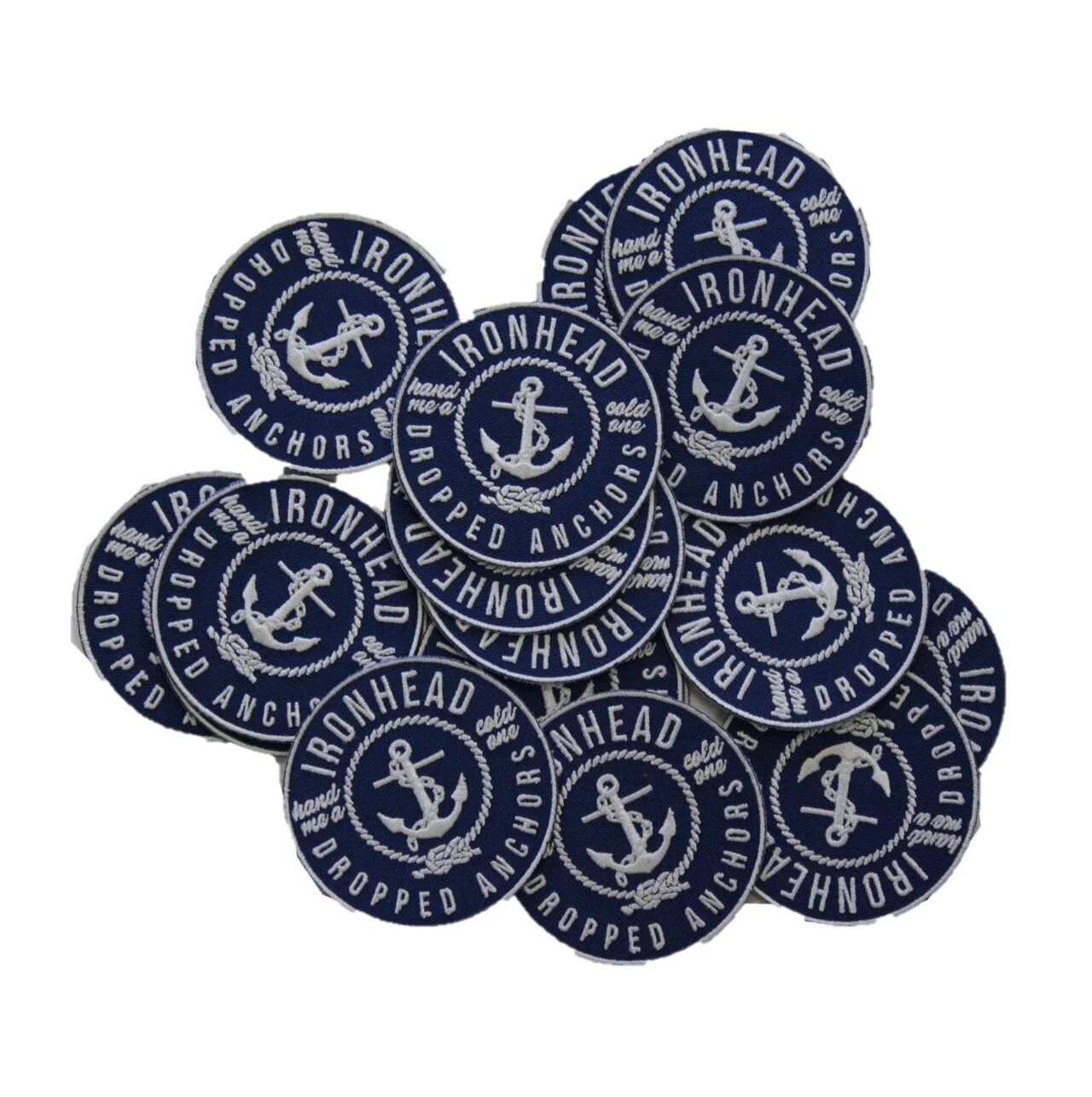 ANCHORS EMBROIDERED PATCH