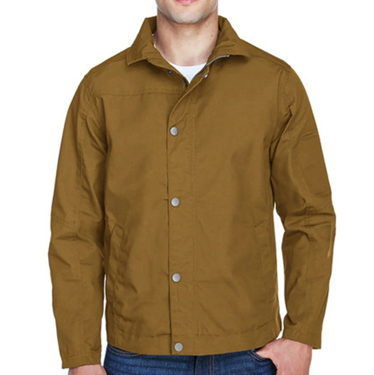 【ROUGHNECK】24fw COTTON BLOUSON JACKET Roughneck-Goat-Suede-Cognac-