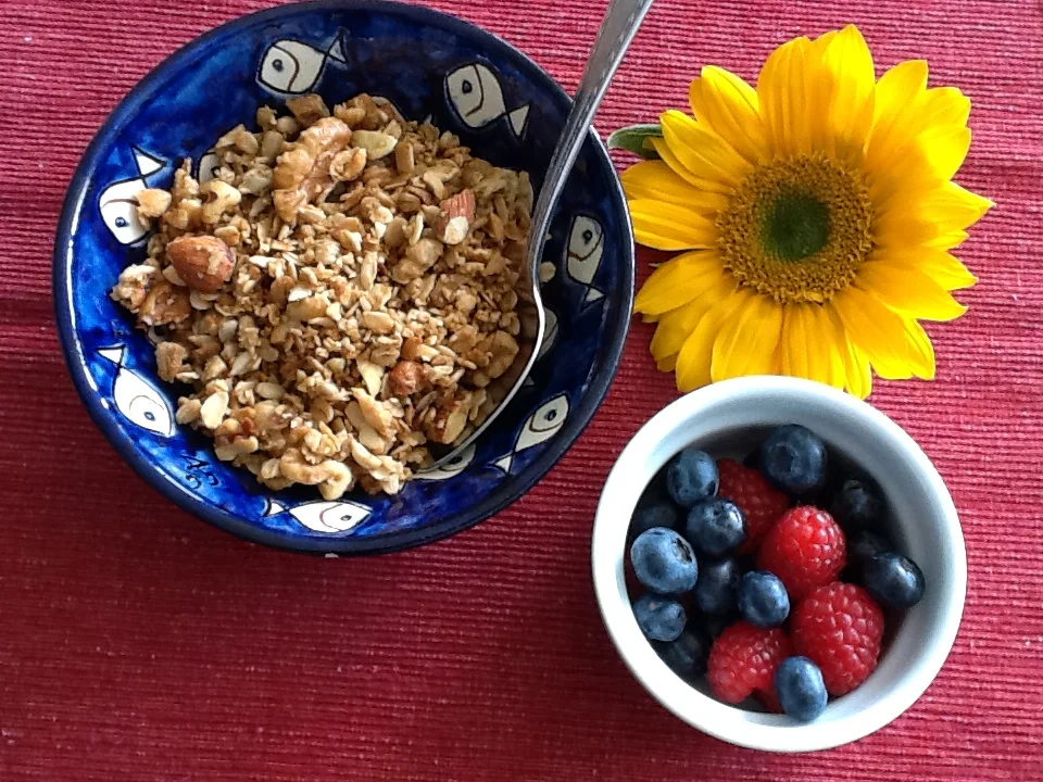 Vanilla Maple Granola with a Protein Punch