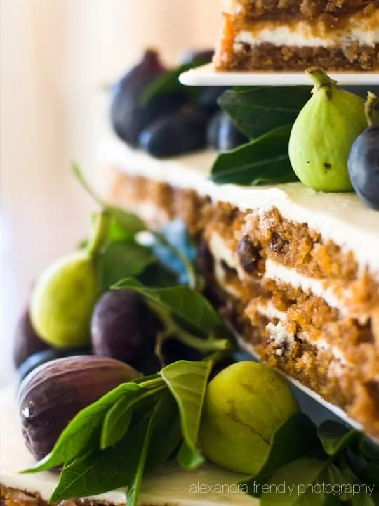 Vashon Island Baking Company wedding cake