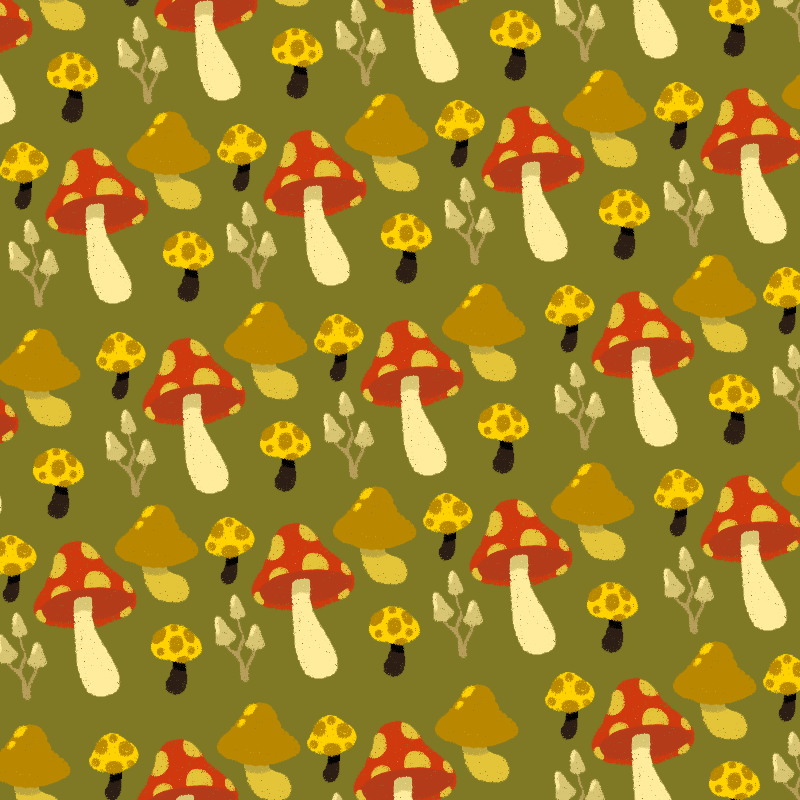 Amanita Muscaria Pattern - 2014