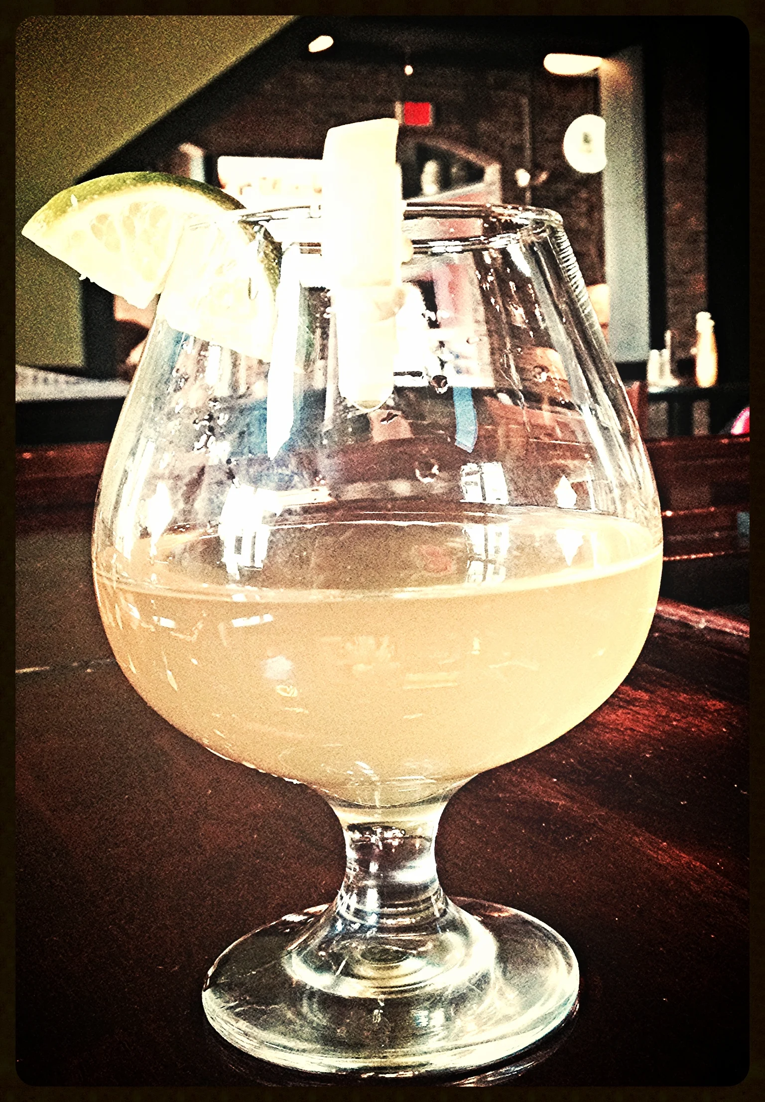 The Durty Sidecar: A variation of the traditional sidecar cocktail