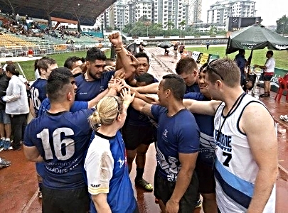 Cobra 10's Rugby Tournament in Kuala Lumpur, Malaysia.