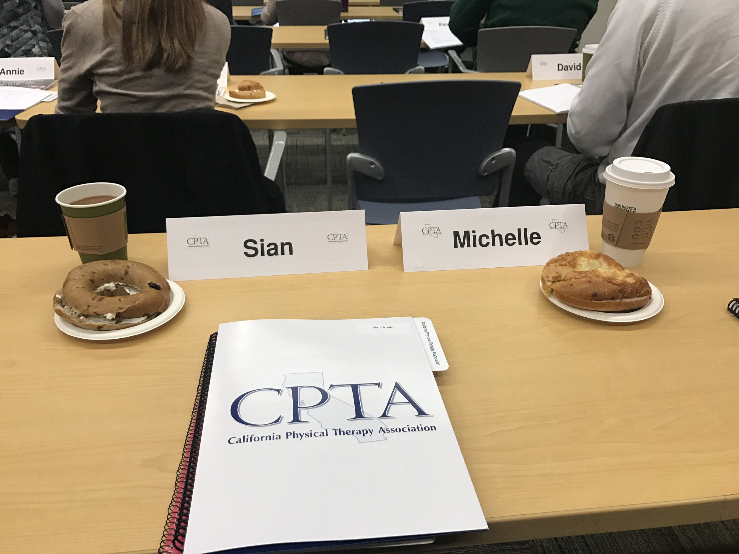 Becoming a credentialed clinical instructor with my clinical instructor through the APTA and CPTA