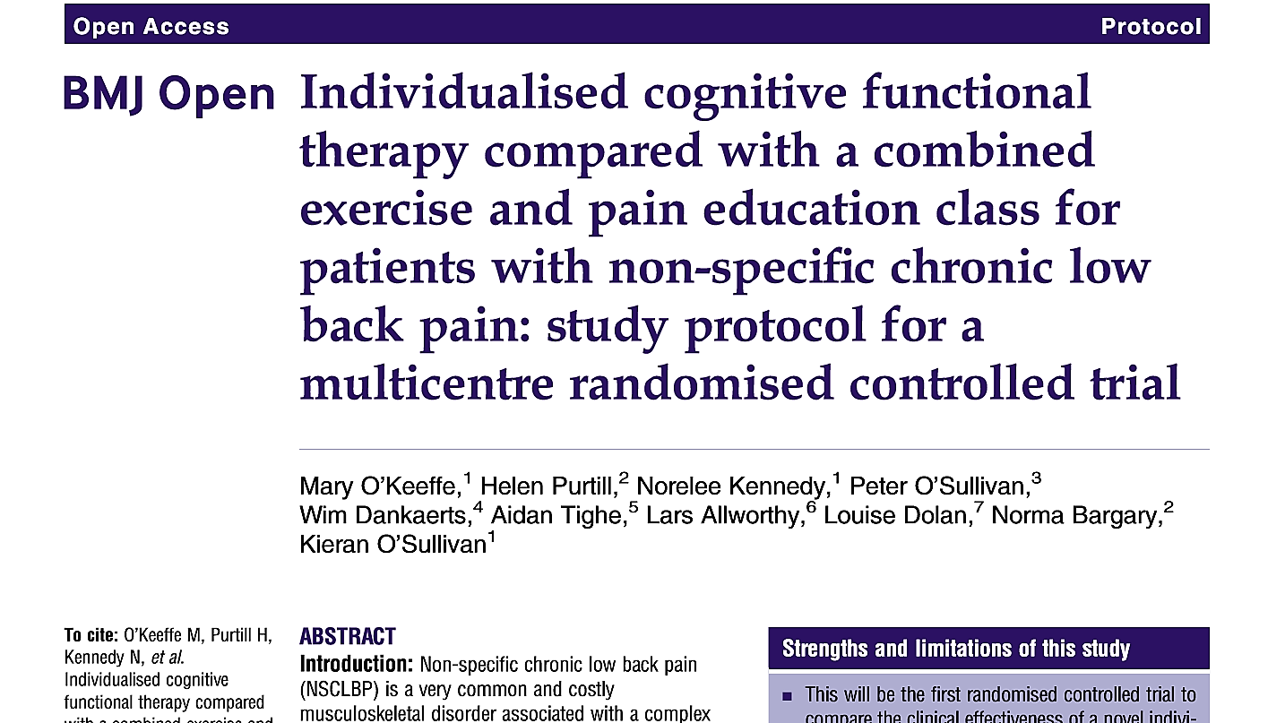 O'Keeffe 2015, in British Medical Journal 5
