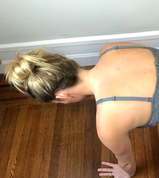 Correctly scapula positioning