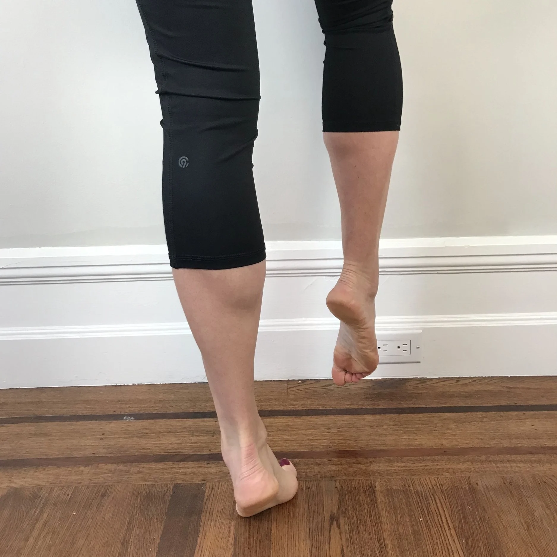 Poor single leg calf raise