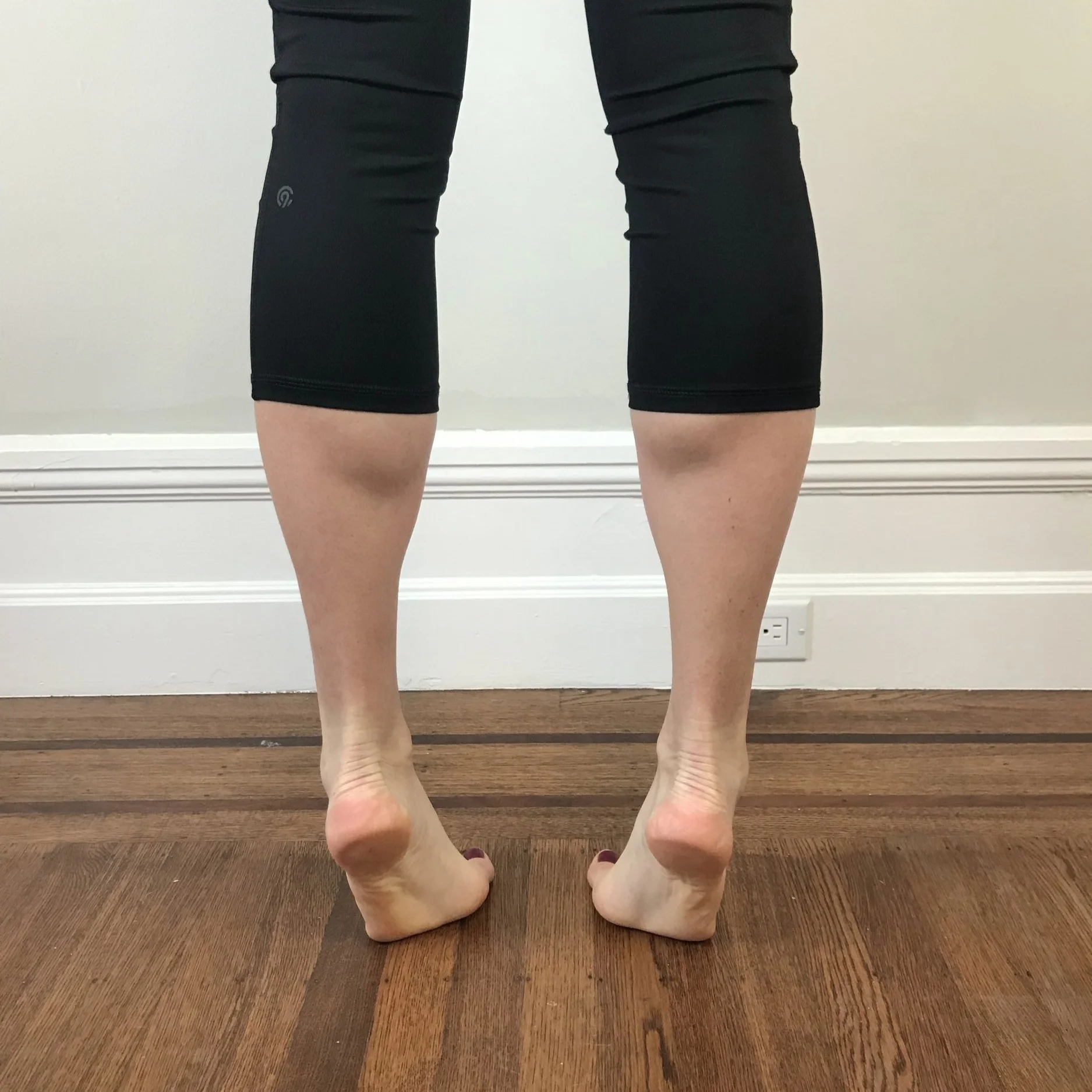 Poor double leg calf raise