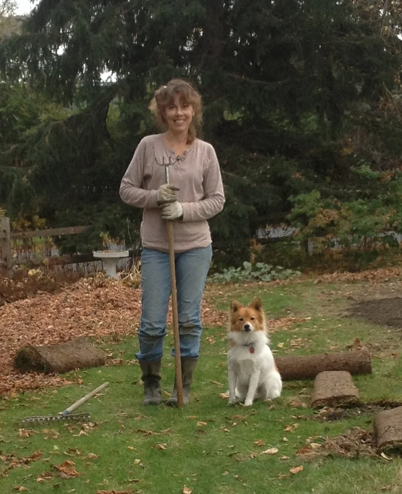 Working in my garden&nbsp;with my best friend
