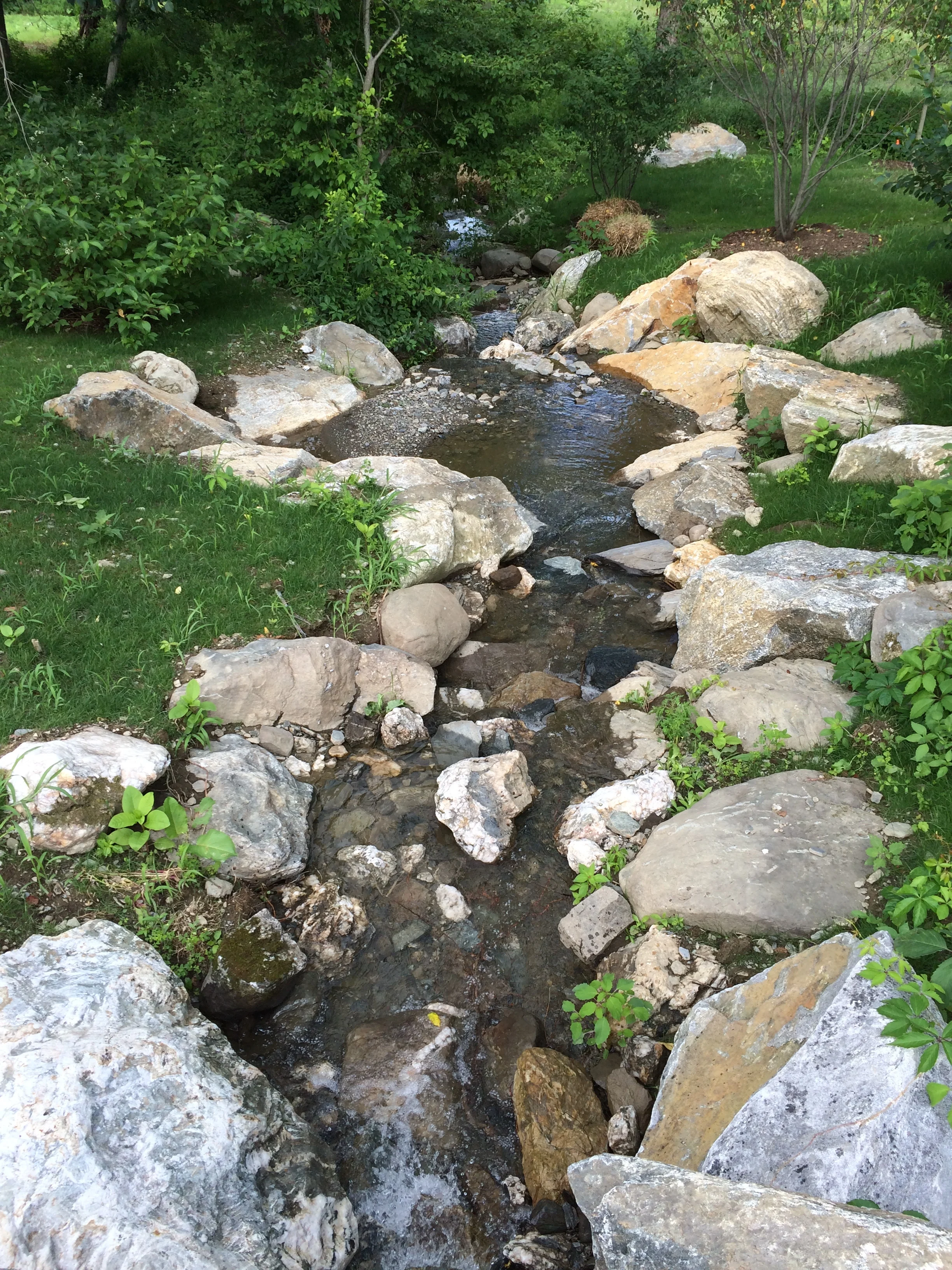 After photo of driveway culvert