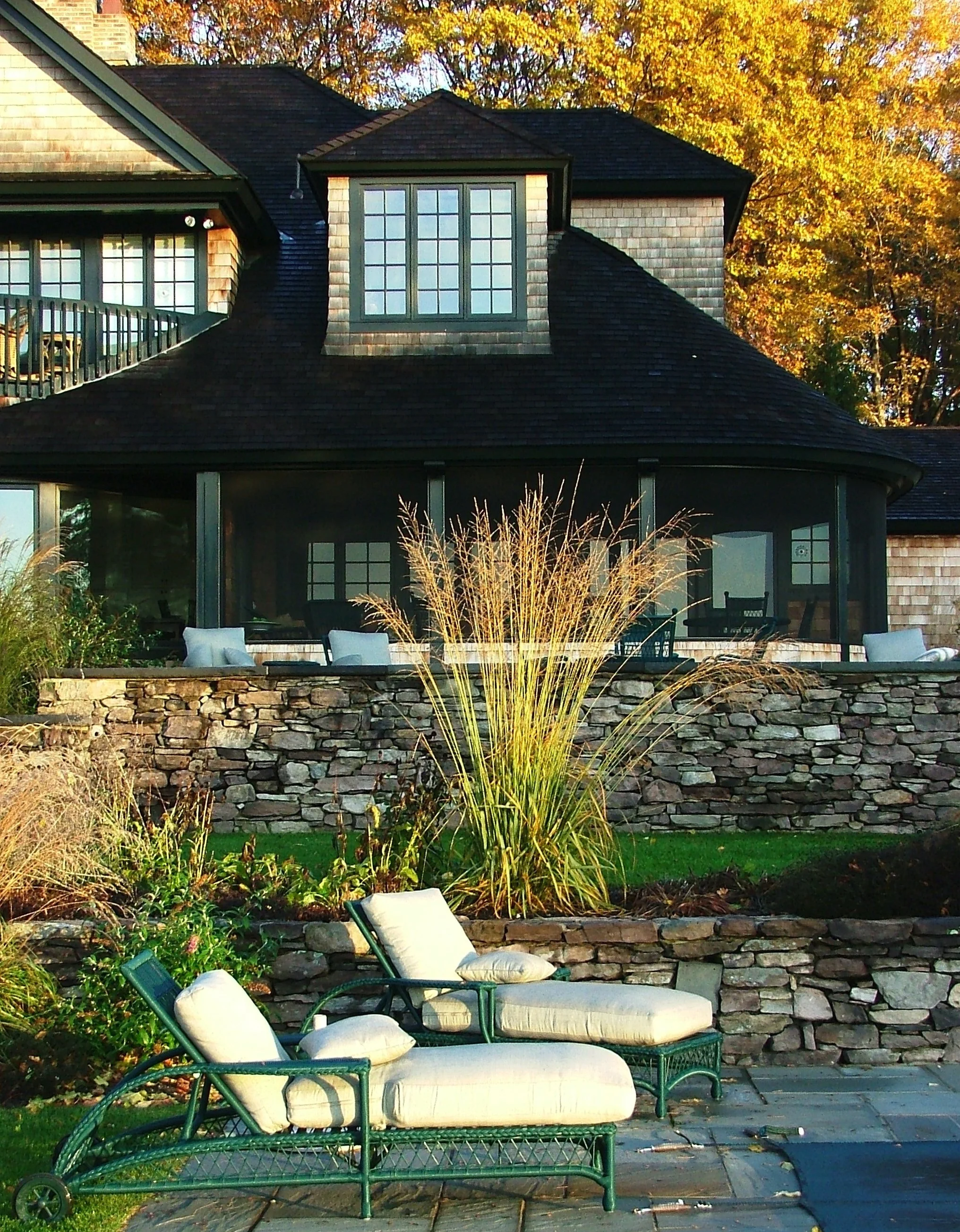 Fieldstone terraces
