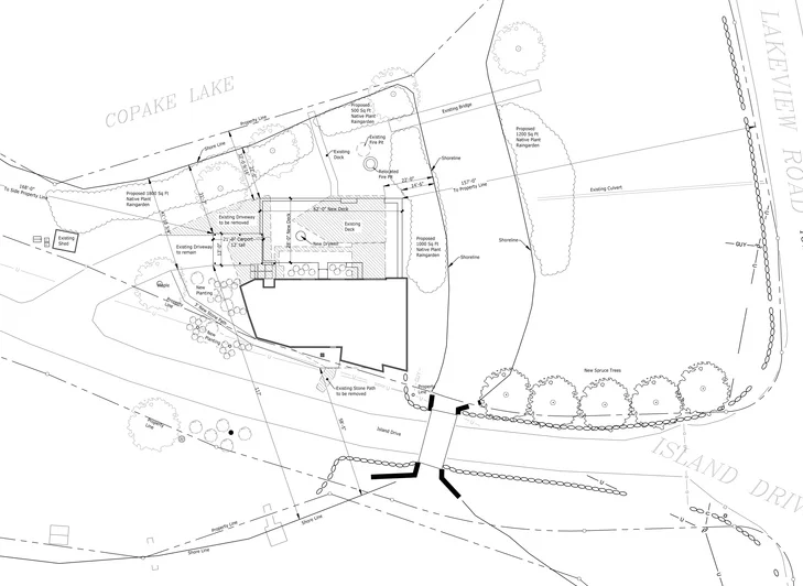 Schematic site plan