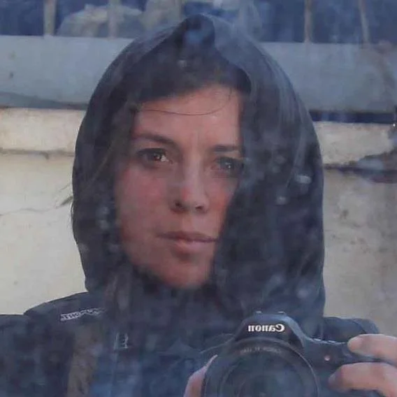 A Security Mirror Selfie in Kabul, Afghanistan