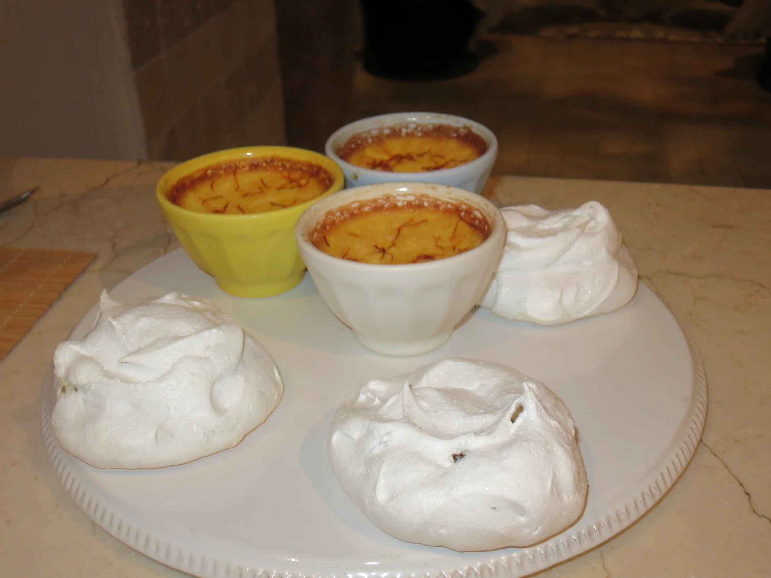 Orange Saffron Crema Catalana