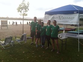 Post event massage.