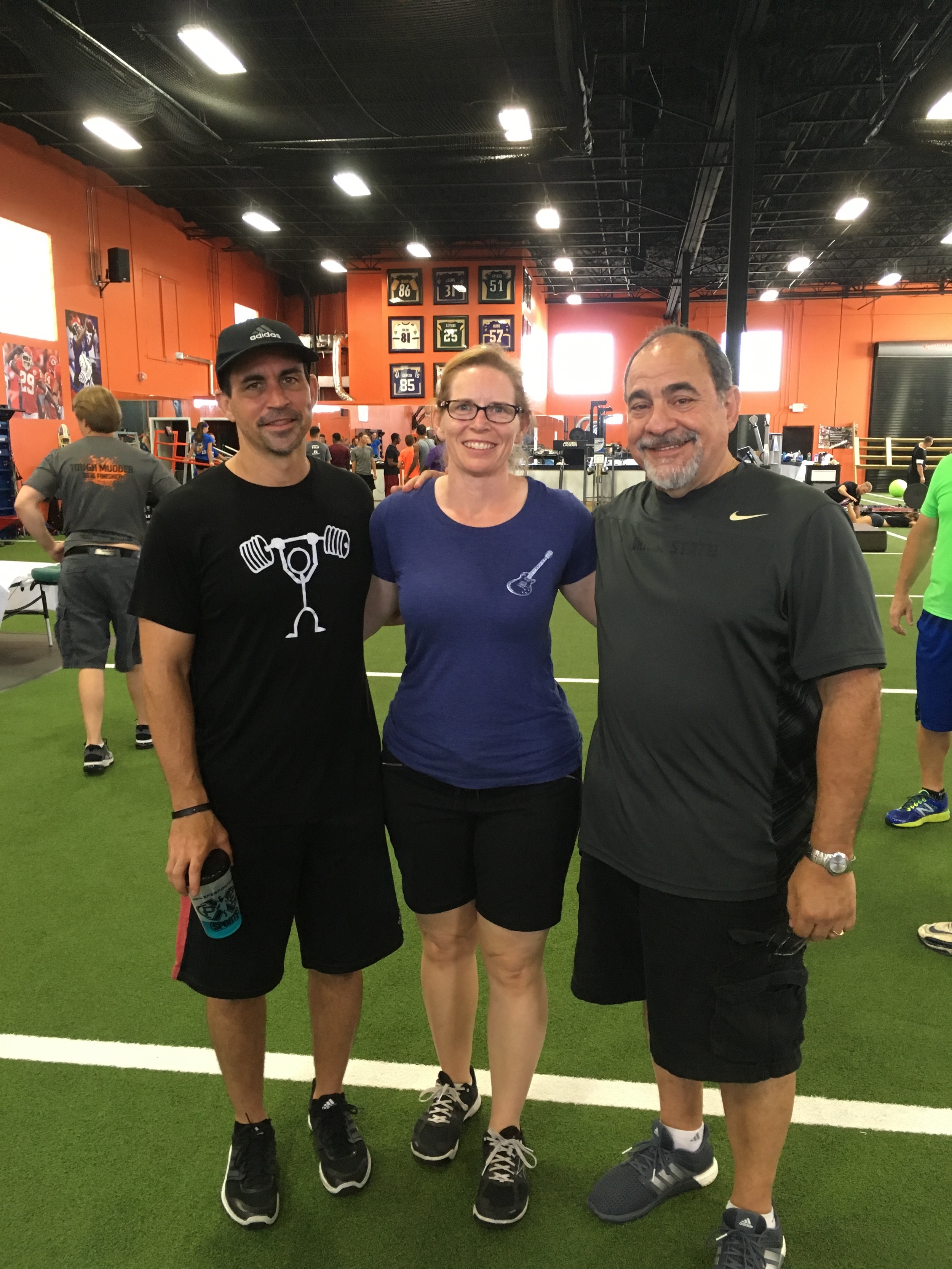Tony Villani, me, and George Kousaleos