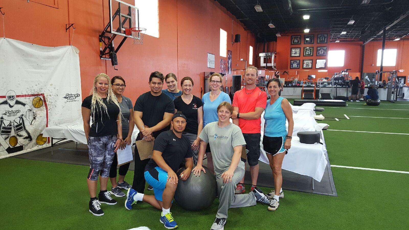 Our group at XPE Sports with Ryan (our teacher/tour guide)