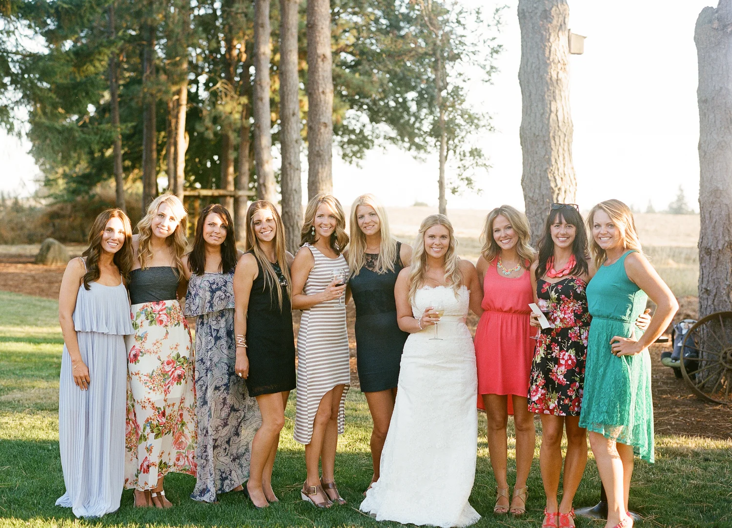Romantic Oregon Wedding in the Woods-19