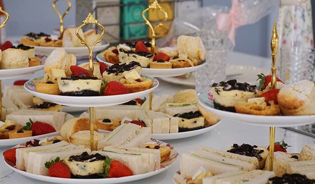 Two weeks left until Hayley welcomes her baby into the world! We are so pleased to hear you had a nice afternoon celebrating with your nearest and dearest. Thank you for having us!
MP X x
#afternoontea #hightea #misspottshightea #desserttable #babyshower #foodie #yum #delicious #dessert #scones #cheesecake #strawberries #sandwiches