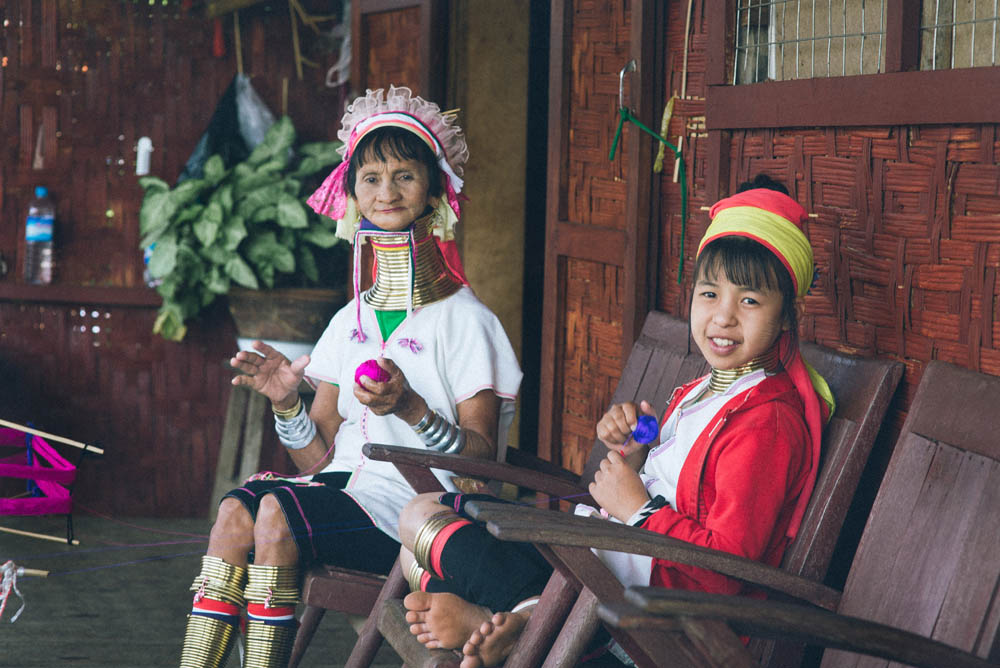 Long neck tradition of Myanmar