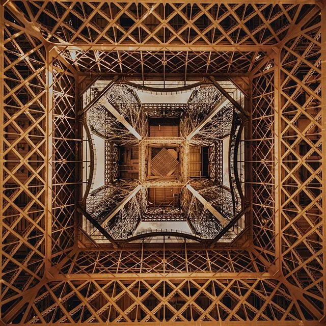 The Eiffel tower from below. #WHPsquares @instagram⁣
⁣
Ahhh Paris. I don't have much to add to the sea of information that's already out there but if you do drop by.. go get some falafels!⁣
⁣
Yes falafels. Their falafel game is 💯. They ahve really t