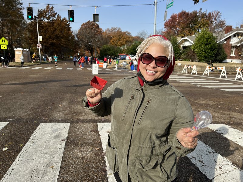 Karen and the Memphis Flash Mob ©Focht  001.JPG