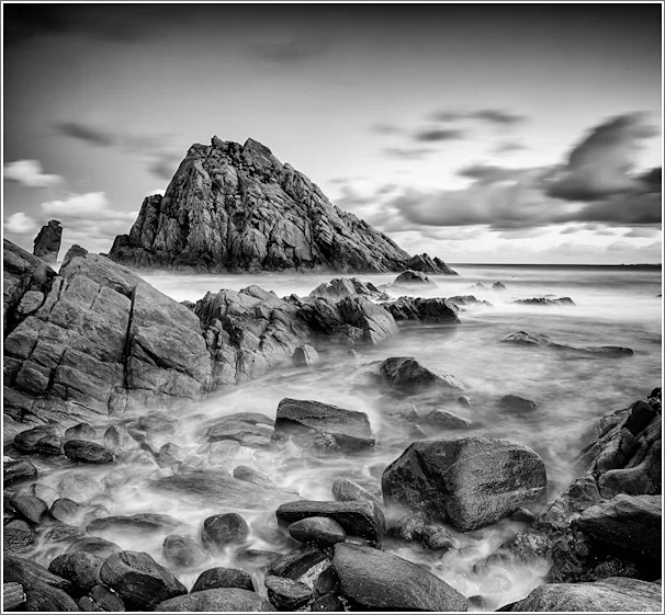 A two image stitch getting plenty of foreground detail.