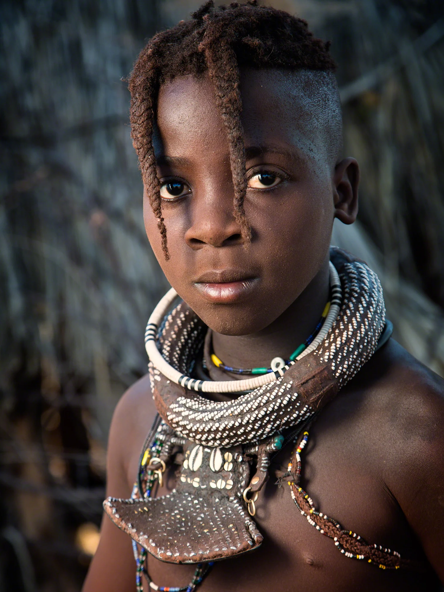 Himba girl, Epupa Falls, Namibia