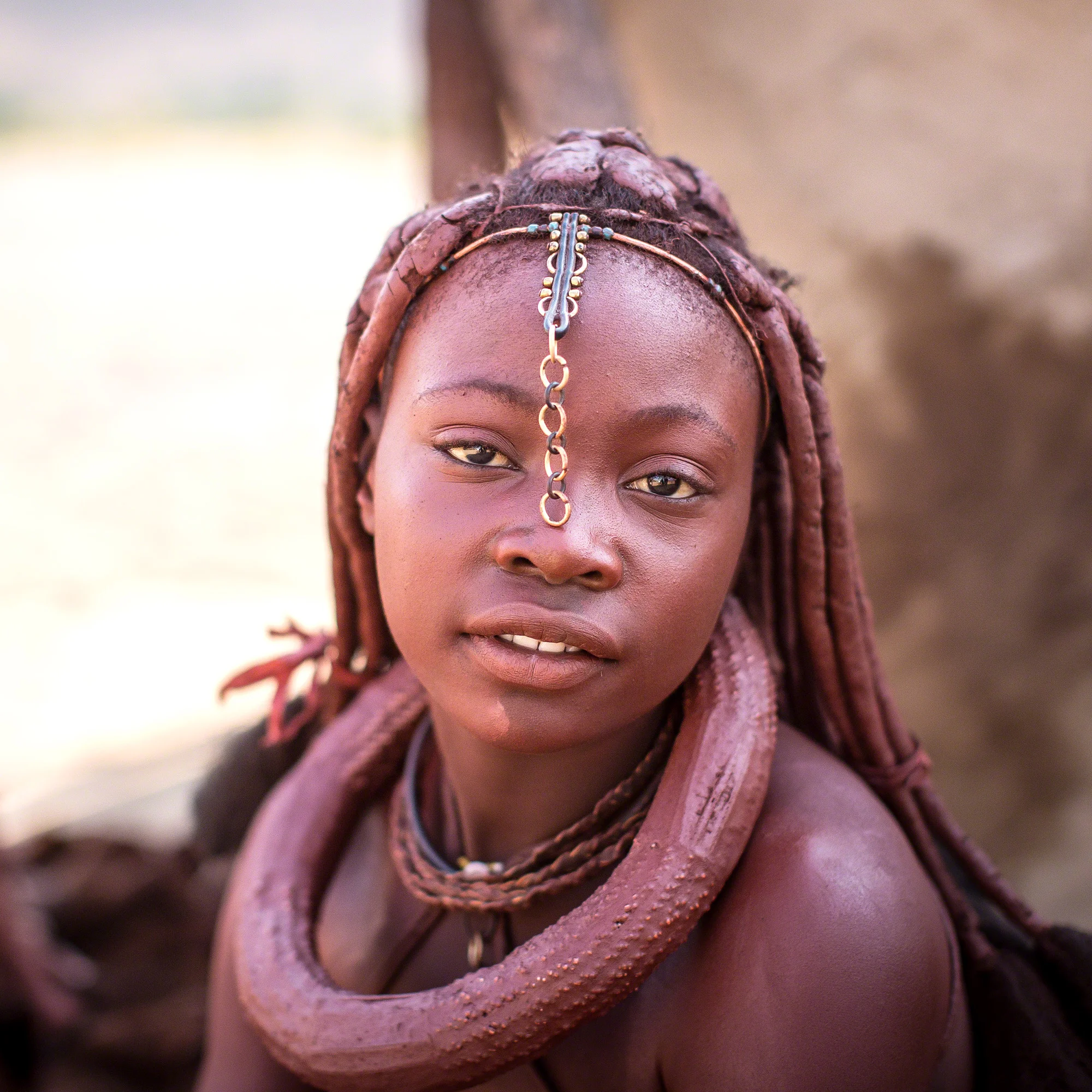 Himba girl, Epupa Falls, Namibia