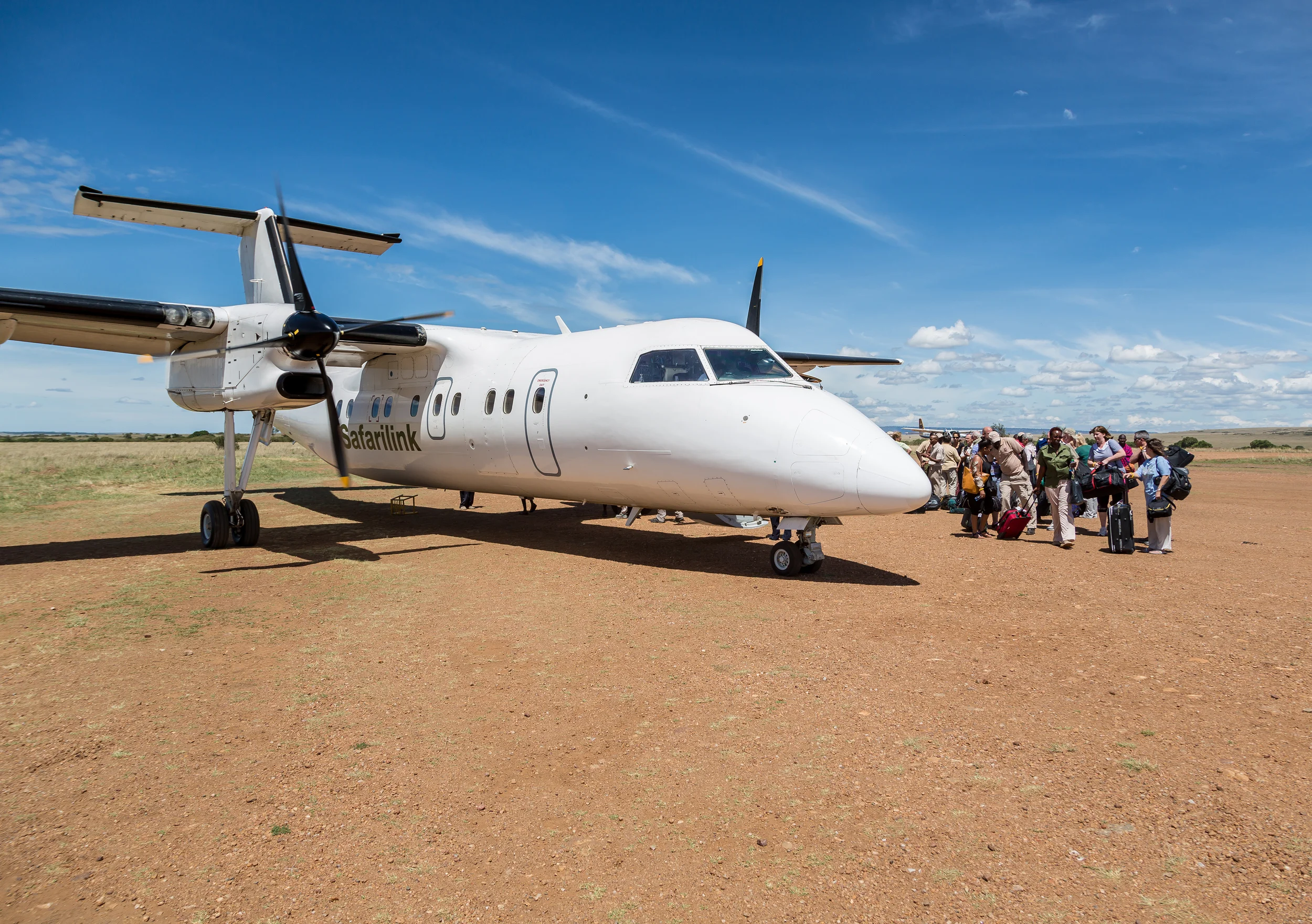 A typical example of Africa's short range air service.