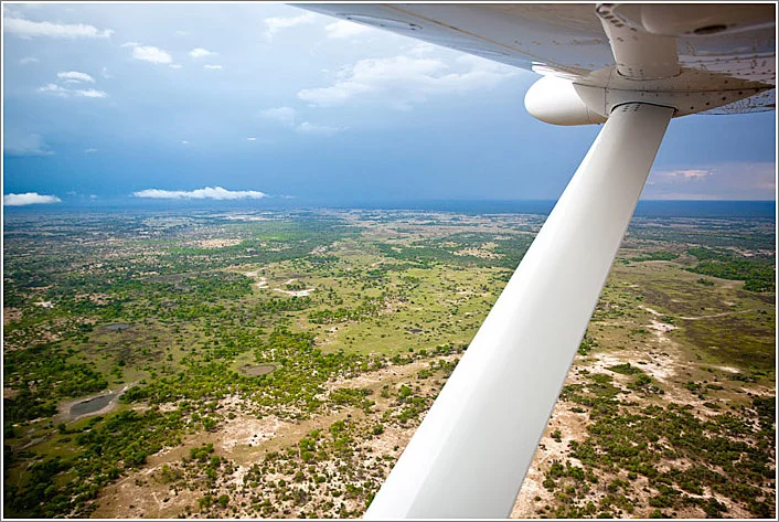 Locations: Okavango Delta From The Air