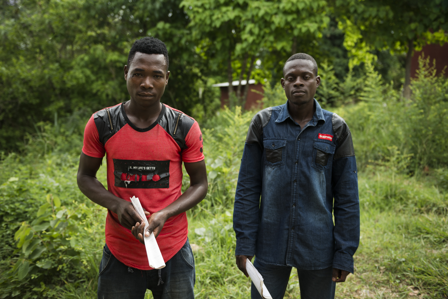 Entrepreneurs Hamidu and Aidan