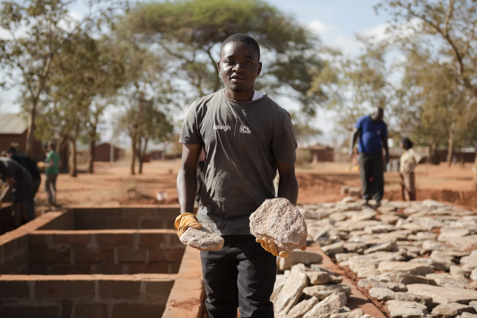 Volunteer Shaibu Ahmad