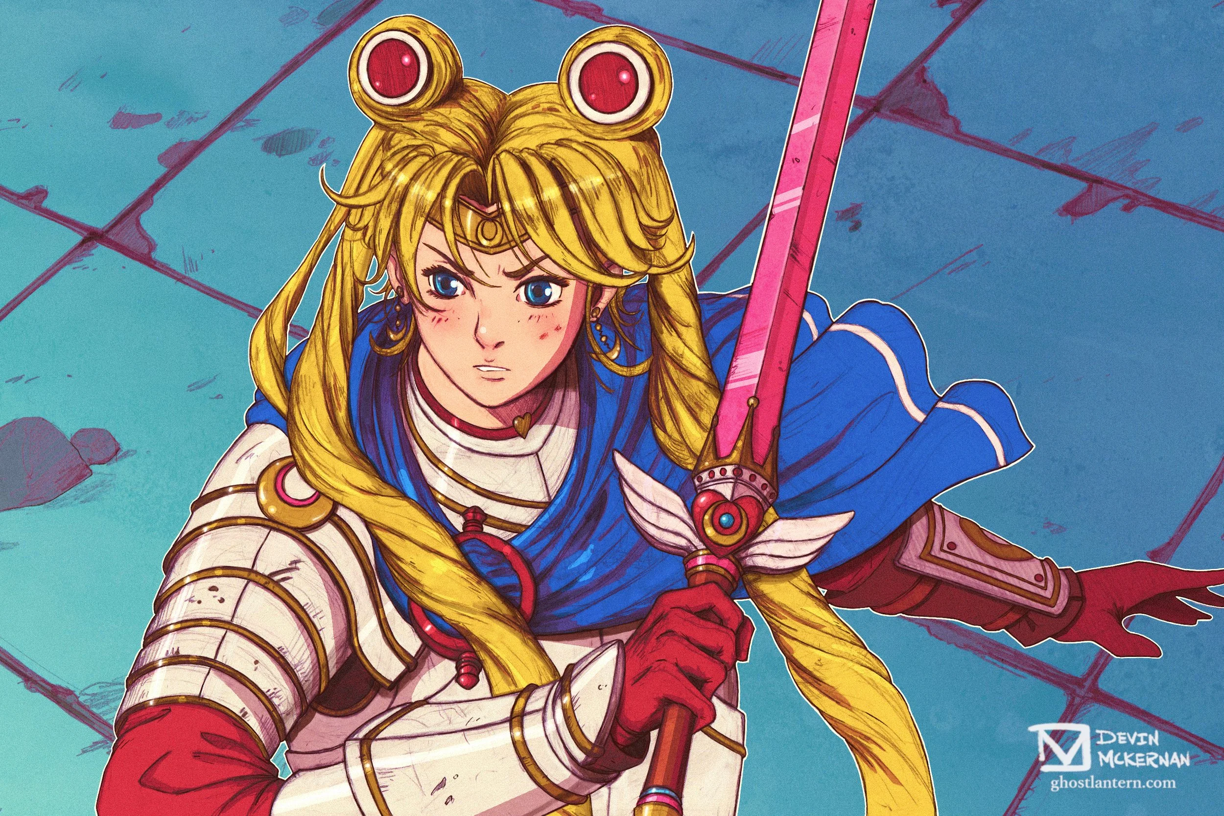 Moonlight Knight - Sailor Moon Fanart