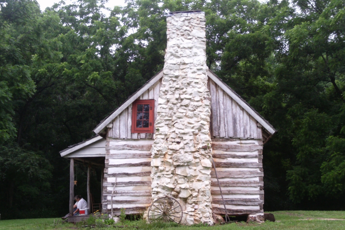 Gilmore Cabin north side