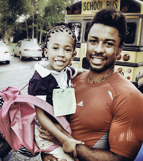 Williams and his Daughter, Azarria