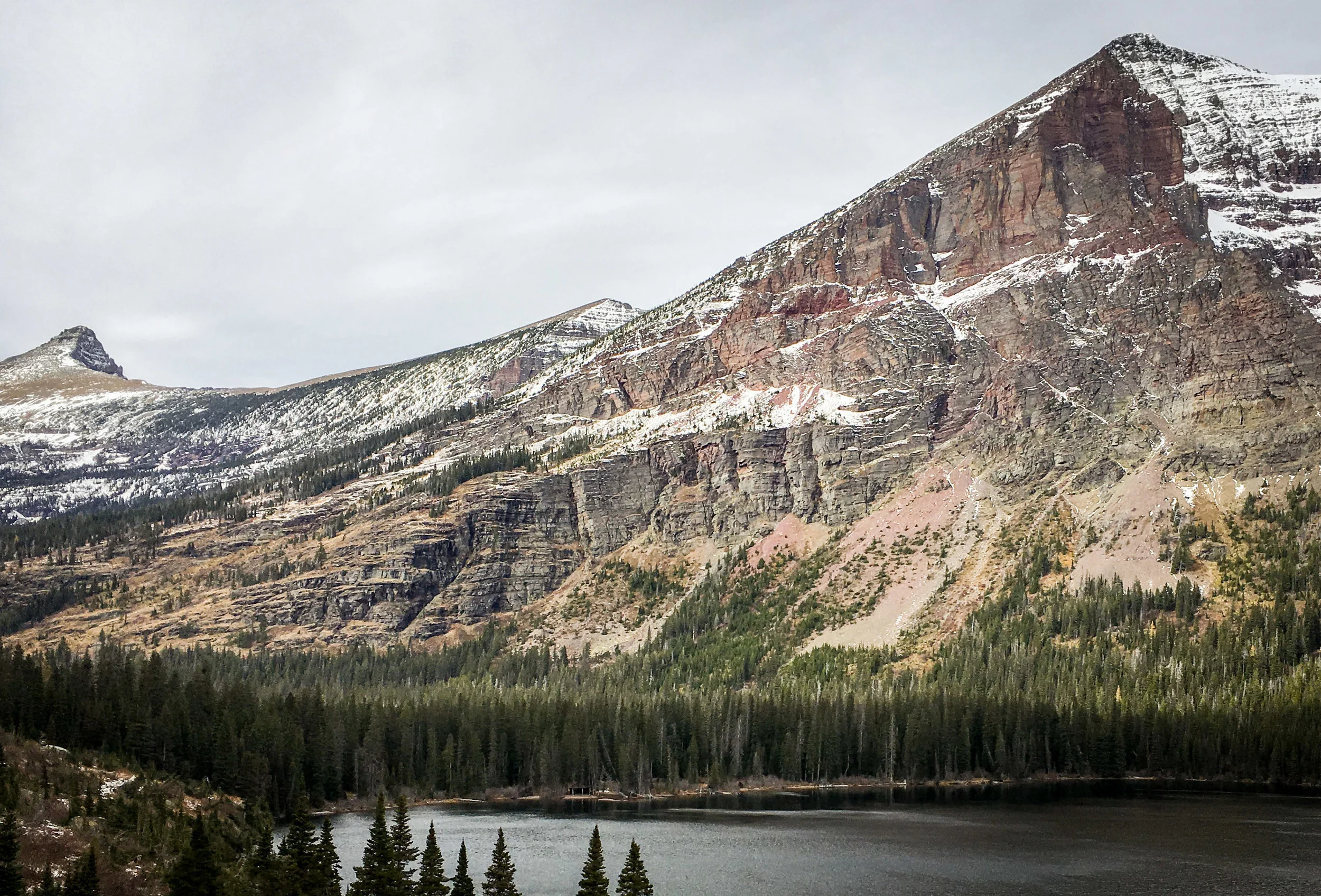 For scale - the lakeside shelter is near the center-bottom of this photo