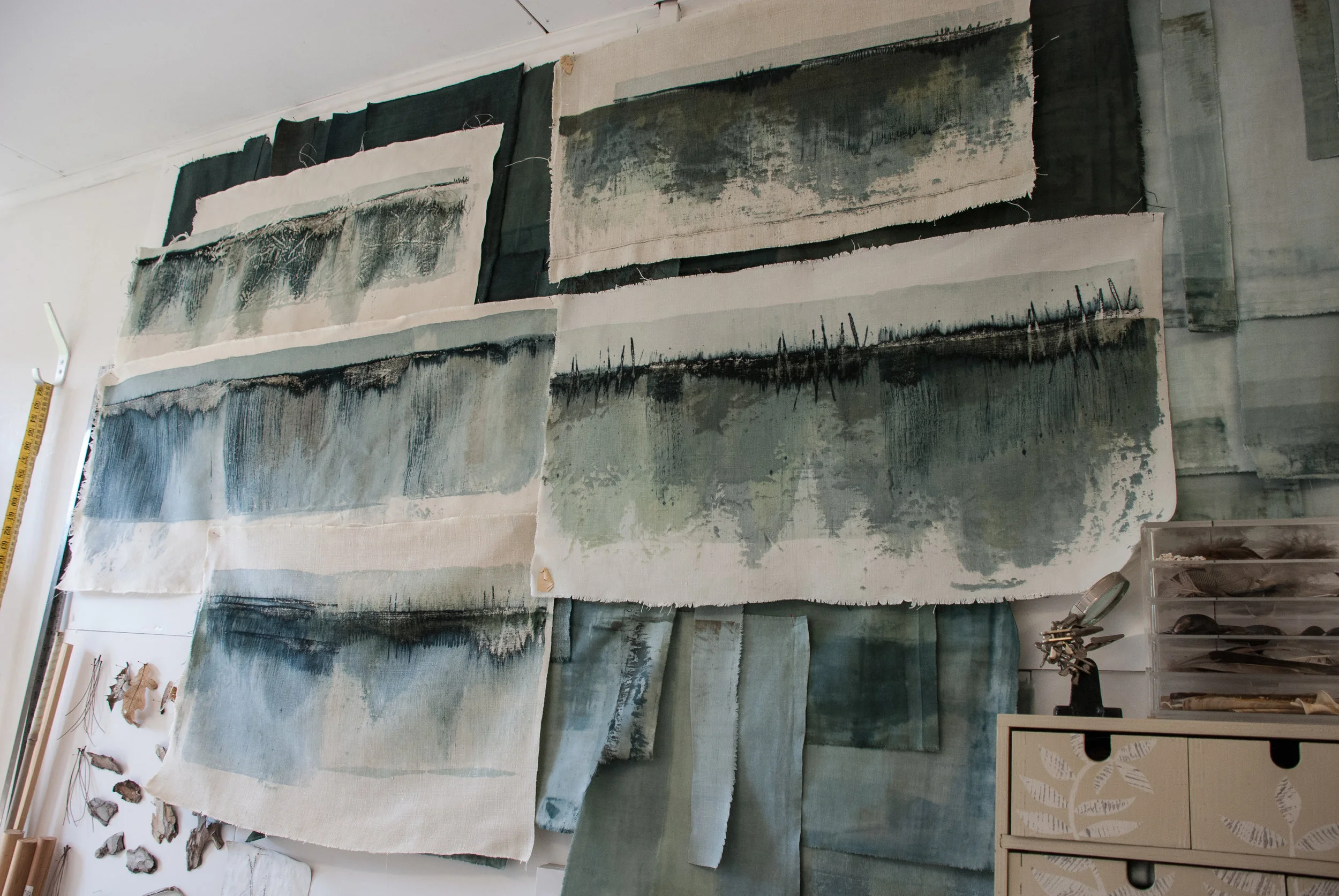 Screen prints on the wall August 2016 Helen Terry.jpg