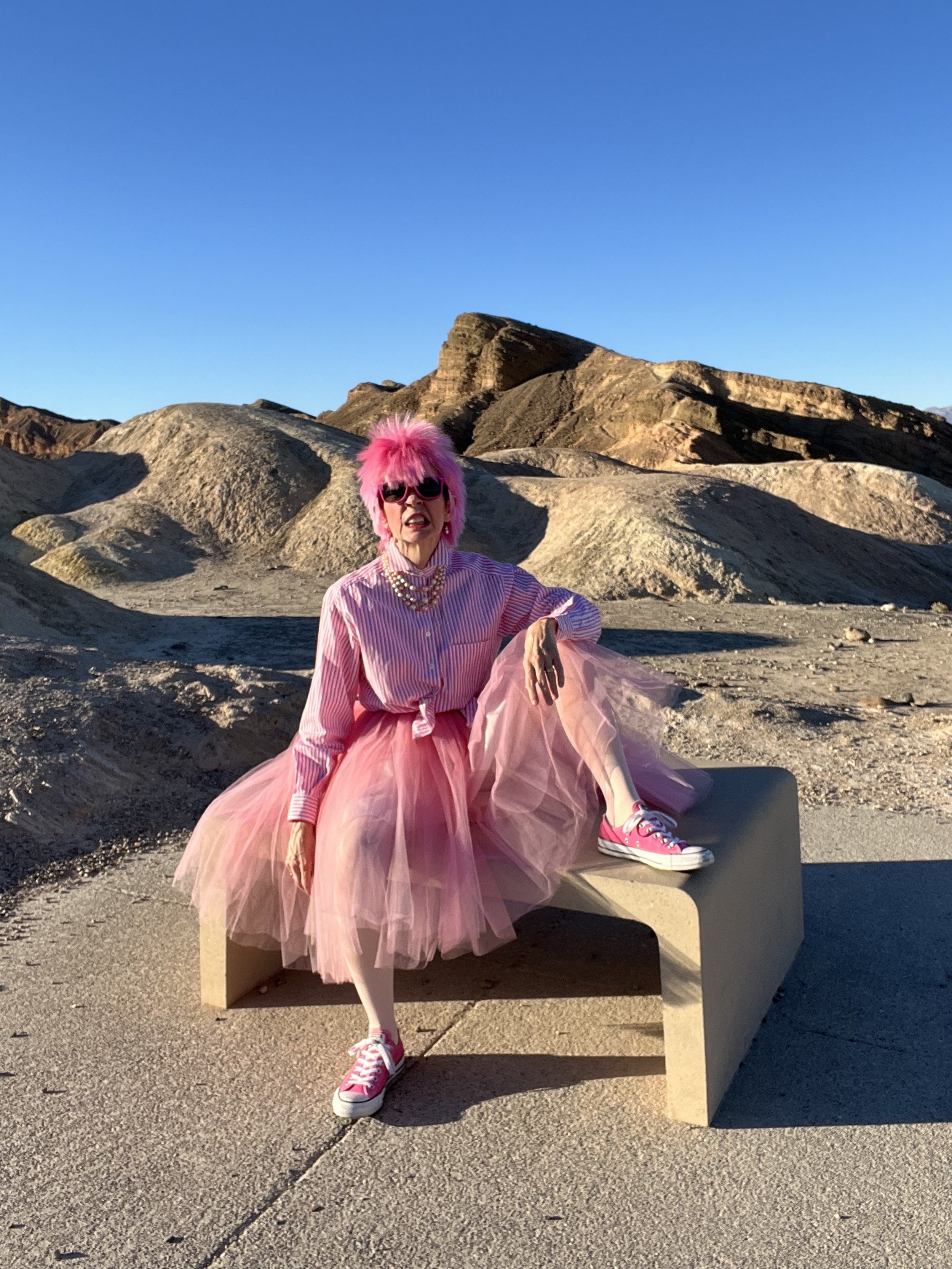 Pinkie in the Desert