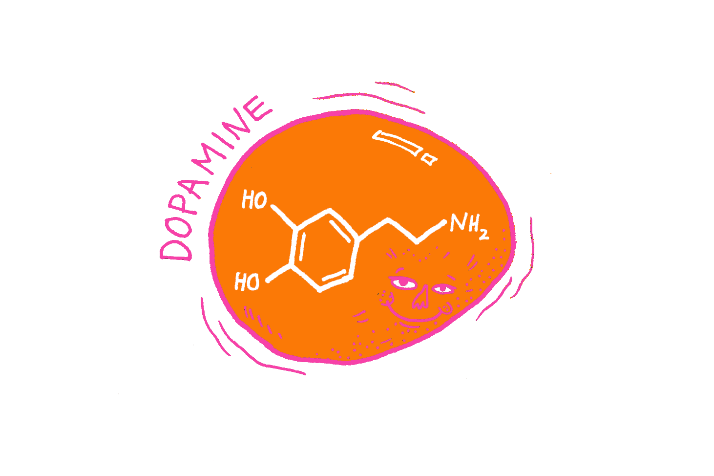 GIF of my favorite lil chemical Dopamine. :D