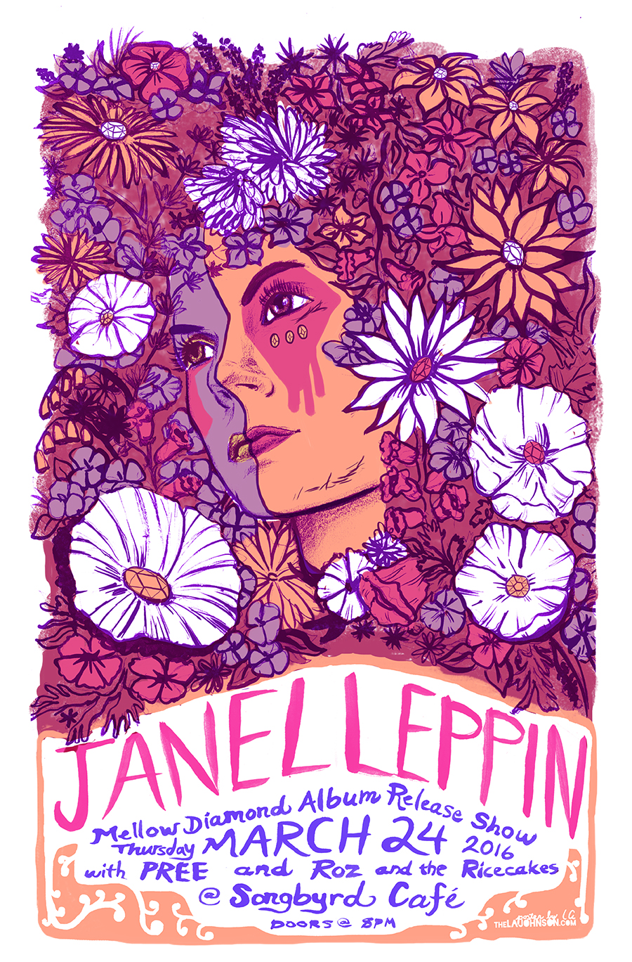 Janel Leppin Tour Poster