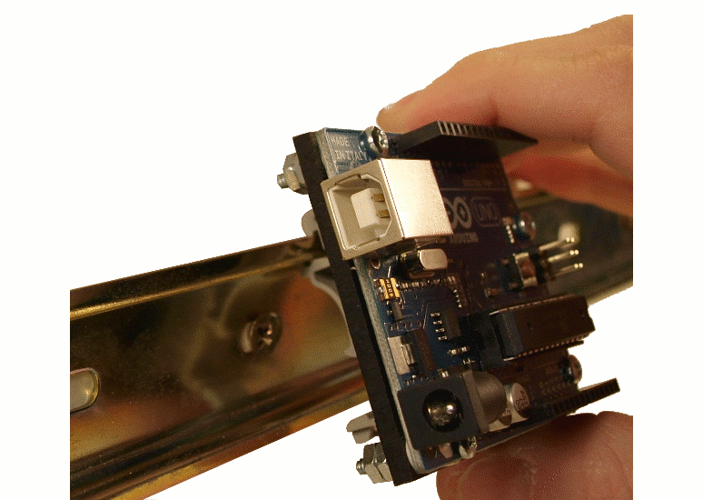 Module De Bornier à Broches Pour Rail DIN Arduino UNO R3 - Adaptateur Vis Industriel