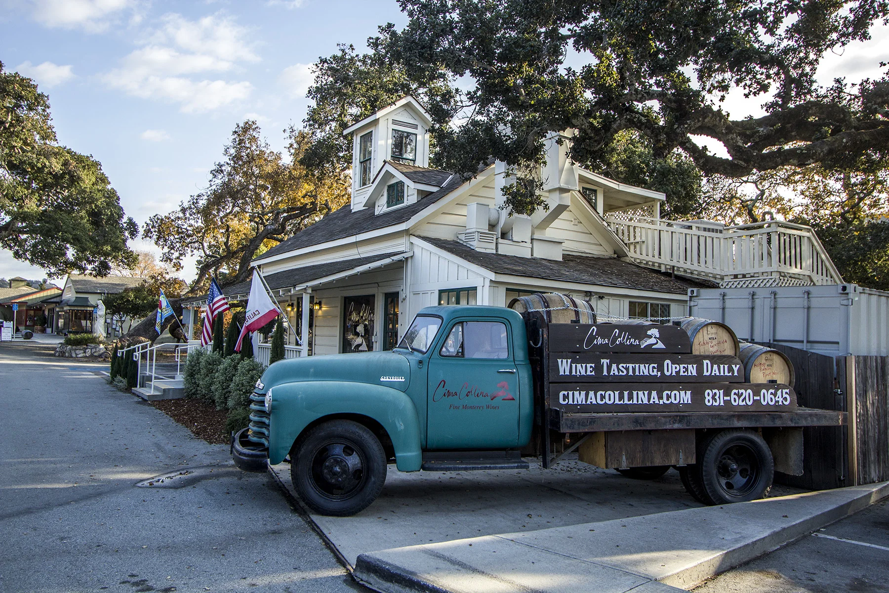 Cima Collina's Historic Tasting Room
