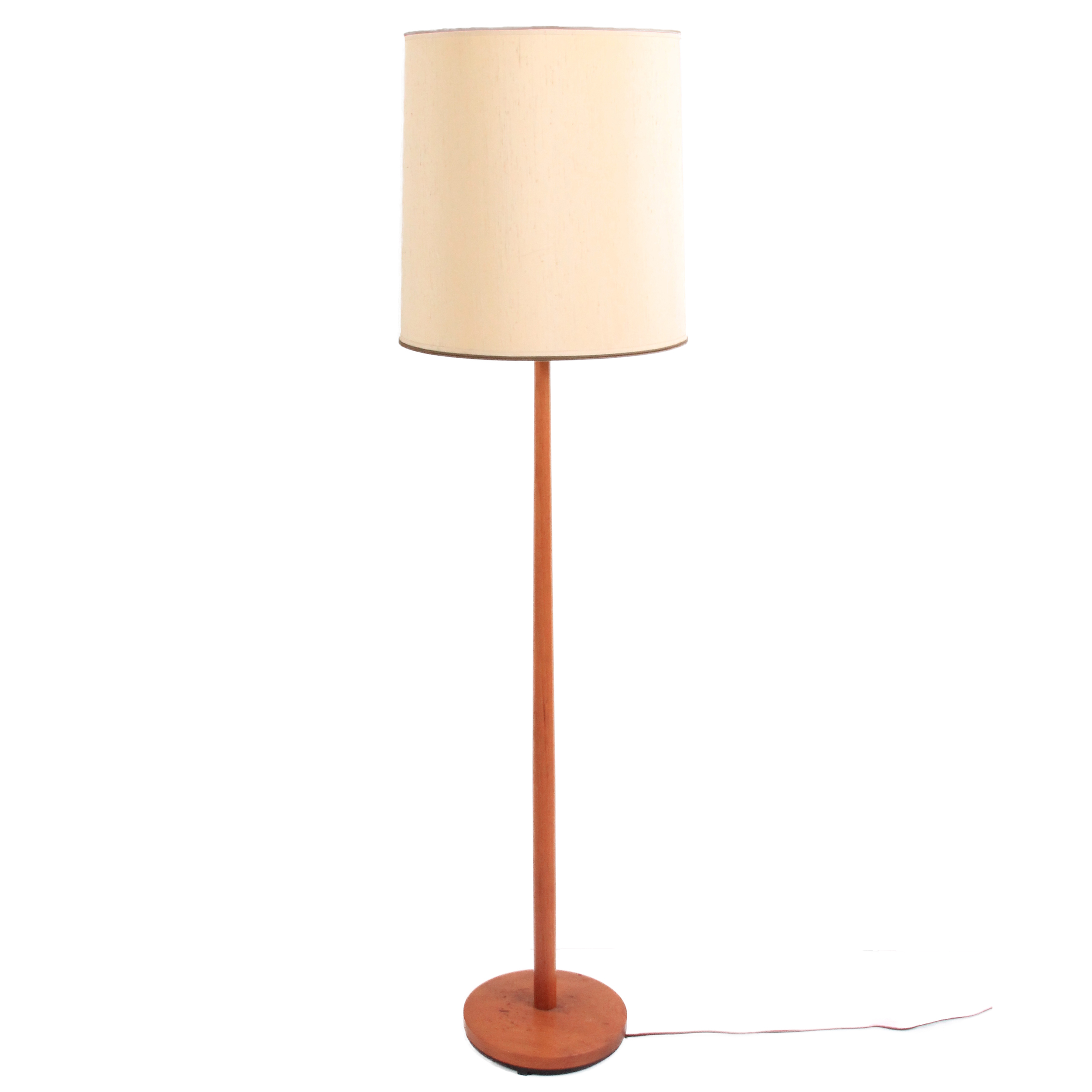Vintage Mid Century Modern Teak Floor Lamp