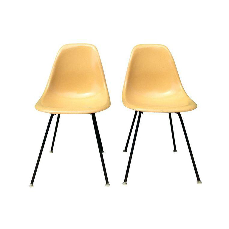 Vintage Mid Century Modern Herman Miller Shell Chairs