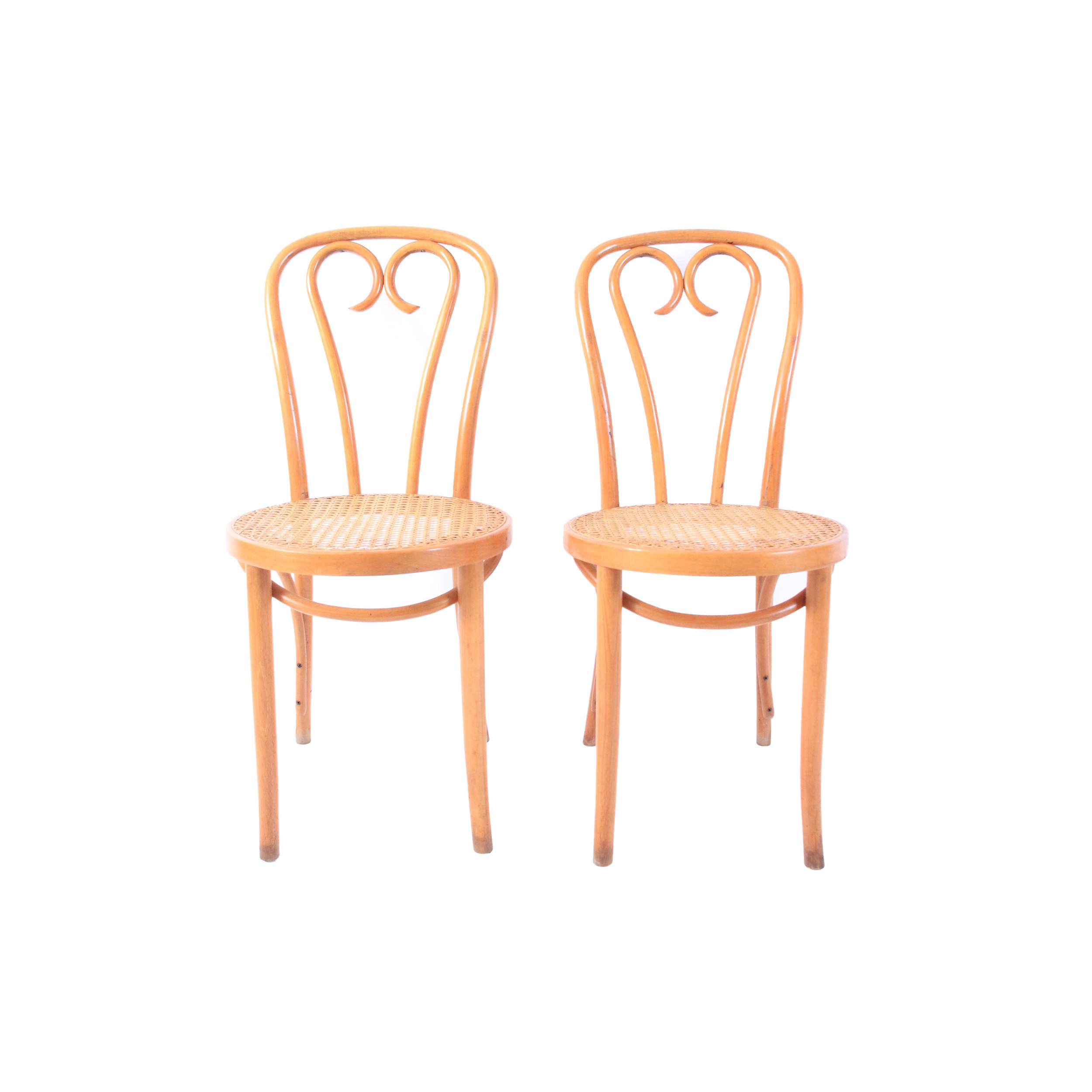 Pair of Vintage Bentwood Bistro Chairs