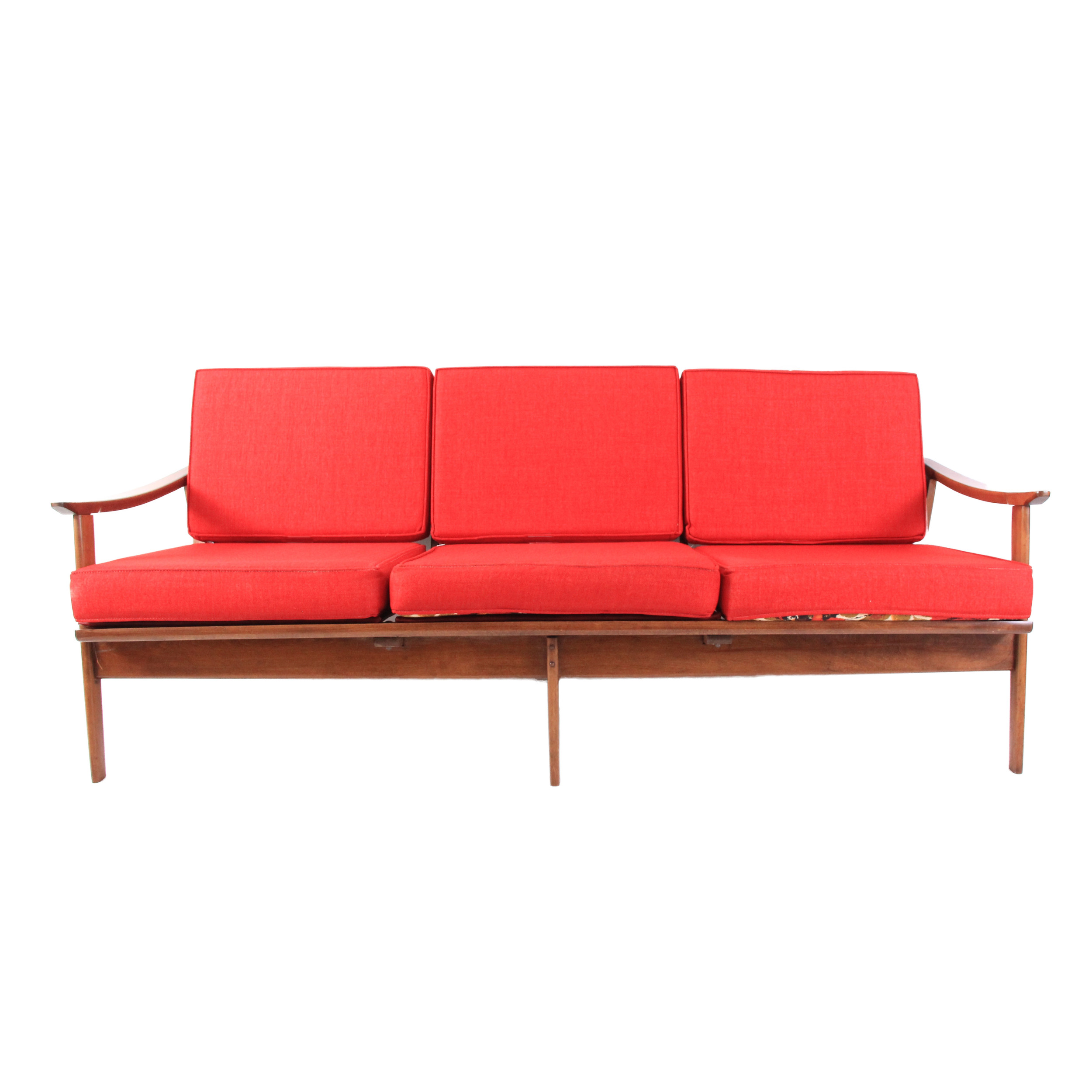 Vintage Mid Century Modern Daybed Sofa